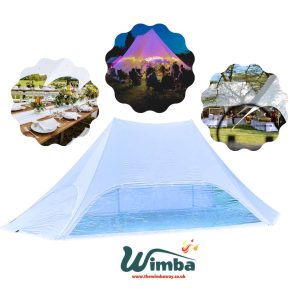 13.65 x 8.65m Commercial Grade Double Peak Stretch Tent Star Canopy