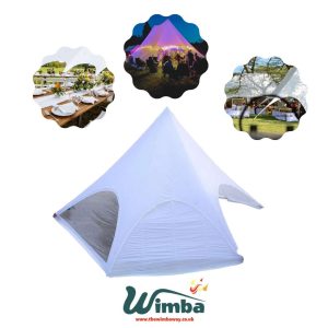 6m Commercial Grade Single Peak Stretch Tent Star Canopy